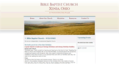 Desktop Screenshot of biblebaptistxenia.com