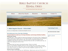 Tablet Screenshot of biblebaptistxenia.com